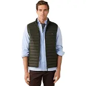 Hackett für Herren. HM4000197 Dunkelgrüne Ultra-Weste (3XL), Lässig, Polyester
