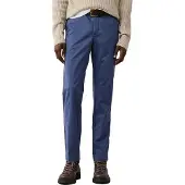 Hackett London für Herren. HM2100116 Chinohose Kensington blau (40/32), Lässig, Baumwolle