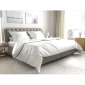 TEXTILOMANIE Hotelbettwäsche aus weißem Satin-Damast