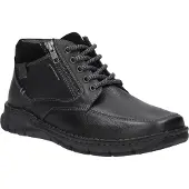 Josef seibel Stiefelette "Narkeni 01, schwarz", Herren, Gr. 40, schwarz, Obermaterial: 100% Rindsleder Leather cow., Schuhe Stiefelette