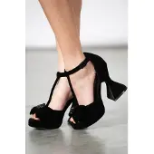 Killstar High Heel Schuhe - Ravenette Pumps 40