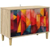 Syfax TV-Schrank HEESCH 69 x 33 x 50 cm Sonoma Holzwerkstoff