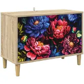 Syfax TV-Schrank KIEL 69 x 33 x 50 cm Sonoma Holzwerkstoff