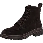 Tamaris Da.-Stiefel Veloursleder schwarz