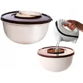 Orion Robuste Mischschüssel mit Deckel, 5L