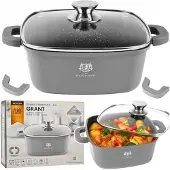 Karl Hausmann Aluminiumtopf mit Deckel 4,4 L – GRANT