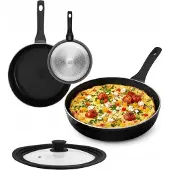 Gerlach Harmony Classic Pfanne 28 cm Keramikbeschichtet mit Deckel