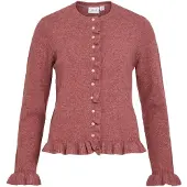 Vila Vijacia Rüschen Strickjacke