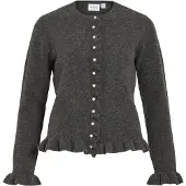 Vila Vijacia Rüschen Strickjacke