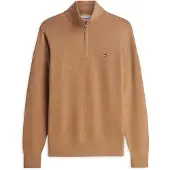 Tommy Hilfiger Pima Org Ctn Mock Halbzippullover