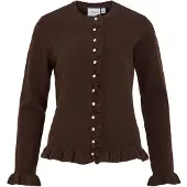 Vila Vijacia Rüschen Strickjacke