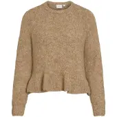 Vila Vibows Rundhals Strickpullover