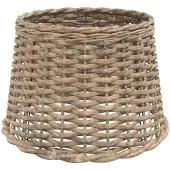 vidaXL Lampenschirm Braun Ø40x26 cm Korbweide