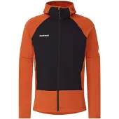 Mammut - Massone Midlayer Hooded Jacket - Fleecejacke Gr M rot