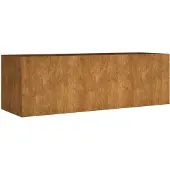 vidaXL Hochbeet 120x40x40 cm Cortenstahl