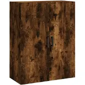 vidaXL Wandschrank Räuchereiche 69,5x34x90 cm