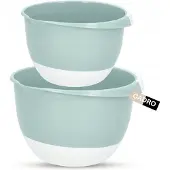 Cadro Küchenschüsseln Set 2 Stück Grün 2L 3.5L