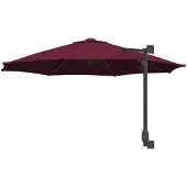 vidaXL Garten-Sonnenschirm 248 x 248 x 148 cm Polyester und Stahl