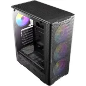 Antec VX-310 ARGB ATX, Micro-ATX , ITX Mid Tower Gaming PC Gehäuse, schwarz