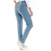 Sieh an! Stretch-Hose in blue-bleached | Gr.: 20