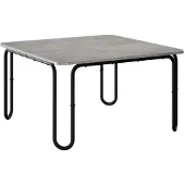 vidaXL Couchtisch Betongrau 79,5 x 79,5 x 45 cm Holzwerkstoff