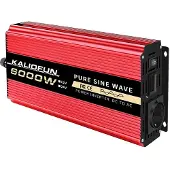 OEM Wechselrichter, Überlastschutz, geeignet für Autos und Haushaltsgeräte, 12v6000w-220v