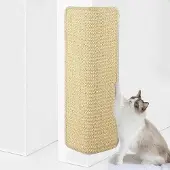 OEM Krabmat für Katzen 30 x 60 cm, Sisal-Bodenbeschutzung, Creme, Haustierabdeckung