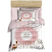 L'essentiel Maison , PH117, Baby-Bettbezug-Set, Pulver, 100 x 150 cm