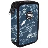 CoolPack Piórnik podwójny z wyposażeniem Jumper 2 Street life