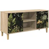 Syfax TV-Schrank RHENEN 102 x 33 x 50 cm Sonoma Holzwerkstoff