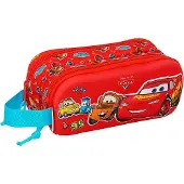Safta Double 3d Cars Mäppchen Rot Mann Rot One Size