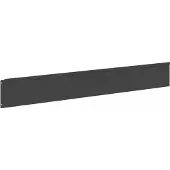 vidaXL Rasenkante 30 stk. 100 x 15 cm Stahl Schwarz