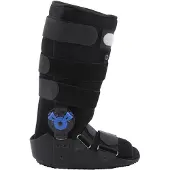Gistuch Größe M, Airbag-Gehen, verstellbare Achillessehne, atmungsaktive Stiefel, Knöchelfixierung