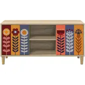 vidaXL TV-Schrank ESSEN 102 x 33 x 50 cm Sonoma Holzwerkstoff
