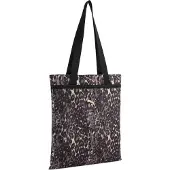 Puma Schultertasche Pop Tote Black - Leopard Aop mehrfarbig