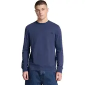 Timberland Mens Tree Embroidered LS Tee (slim) naval academy XL