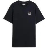 Tommy Hilfiger T-Shirt "2 PACK CHEST GRAPHIC REG TEES", Herren, Gr. L, schwarz (schwarz, navy), Jersey, Obermaterial: 100% Baumwolle, regular fit normal, Rundhals, Shirts T-Shirt