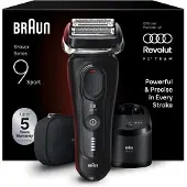 Braun Rasierer Series 9 Sport 9150cc, Folienschaber, Schwarz, Tasten, Akku, Deutschland