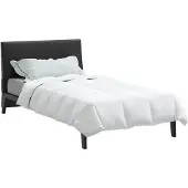 vidaXL Winterbettdecke 140 x 220 cm Winter Feder Weiß Atmungsaktiv