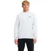 Billabong Sweatshirt "Foundation", Herren, Gr. L, weiß (light grau heather), Obermaterial: 55% Baumwolle, 25% Baumwolle, 20% Polyester., Sweatshirts Sweatshirt