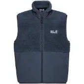 Jack Wolfskin - Kid's Ice Curl Vest - Fleeceweste Gr 176 blau