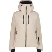 CMP Woman Ski Ski Jacket FIX Hood kaki (P220) 36