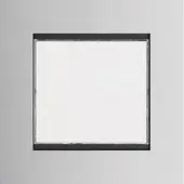 Hager REN707X LED-Info Modul hinterleuchtet, 76x76 mm, EB Edelstahl modesta/modular