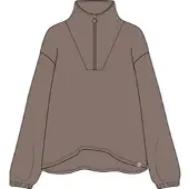 CMP Woman Half Zip Sweat toffee (P806) 38