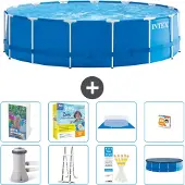 Intex Frame Pool Rund - 457x122 cm - 7-teilig S529