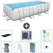 Bestway Power Steel Rechteckig - 488x244x122 cm - 6-teilig S523