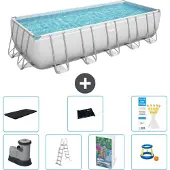 Bestway Power Steel Rechteckig - 640x274x132 cm - 6-teilig S559