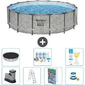 Bestway Steel Pro MAX Rund - 488x122 cm - 6-teilig S548