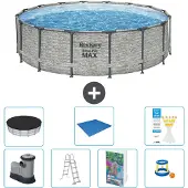 Bestway Steel Pro MAX Rund - 488x122 cm - 6-teilig S568