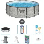 Bestway Steel Pro MAX Rund - 427x122 cm - 6-teilig S622